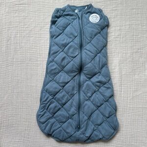 DREAMLAND BABY Weighted Sleep Swaddle - 1.0 TOG - Ocean Blue - 0-6mo